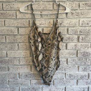 Snakeskin Bodysuit
